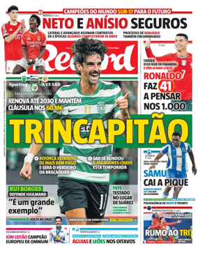 Cover of Record (Portugal)