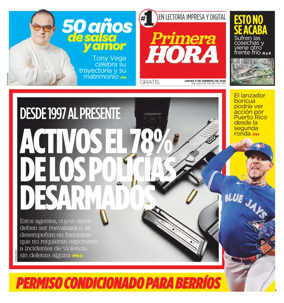 Cover of Primera Hora