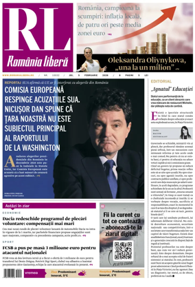 Cover of Romania Libera