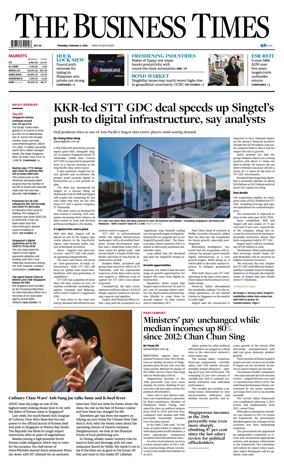 Cover of The Business Times