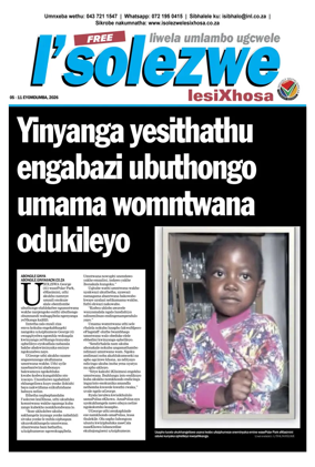 Cover of Isolezwe lesiXhosa