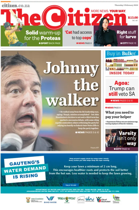 Cover of The Citizen (Gauteng)