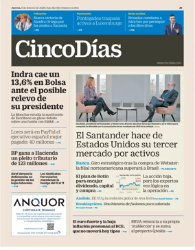 Cover of Cinco Dias