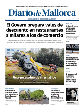 Cover of Diario de Mallorca