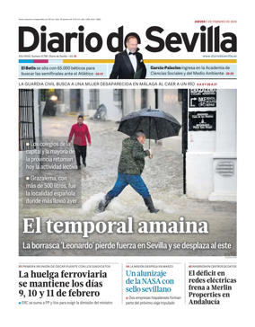 Cover of Diario de Sevilla