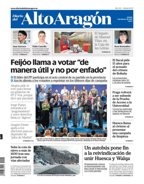 Cover of Diario del Alto Aragon