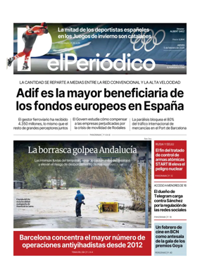 Cover of El Periodico - Castellano