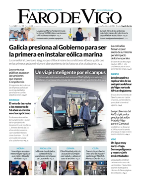 Cover of Faro de Vigo