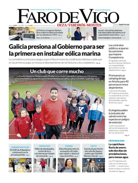 Cover of Faro de Vigo (Deza/Tabeiros-Montes)