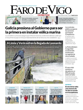 Cover of Faro de Vigo (Ourense)