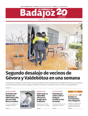 Cover of La Cronica de Badajoz BE