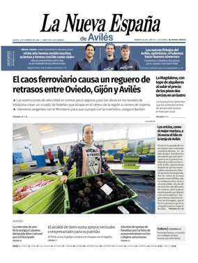 Cover of La Nueva Espana (Aviles)