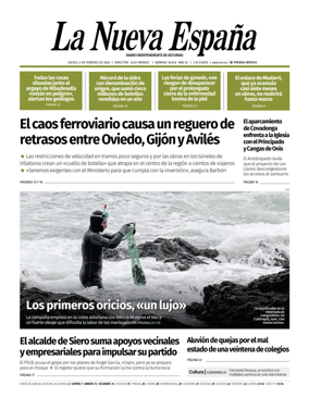 Cover of La Nueva Espana (Occidente)