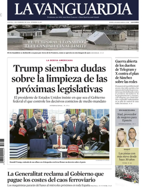 Cover of La Vanguardia (1st Edition)