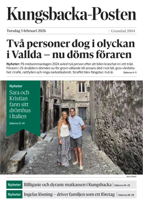 Cover of Kungsbacka-Posten