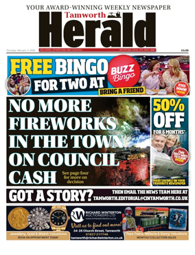 Cover of Atherstone & Coleshill Herald