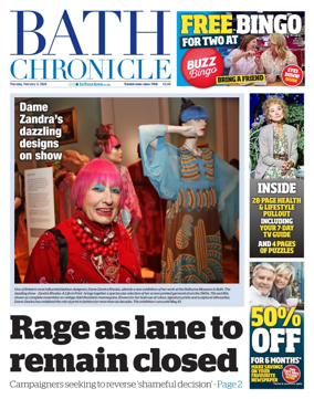 Cover of Bath Chronicle
