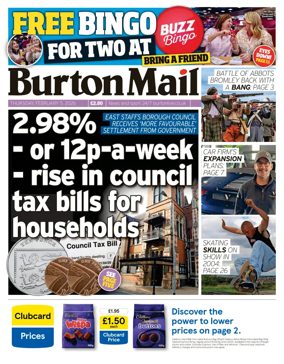 Cover of Burton Mail