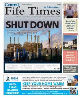 Cover of Central Fife Times