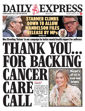Cover of Daily Express
