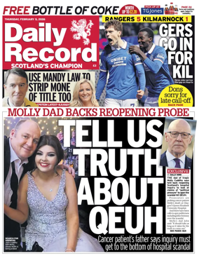 Cover of Daily Record