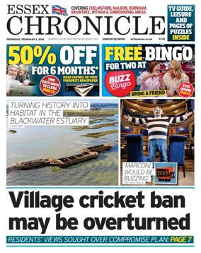 Cover of Essex Chronicle