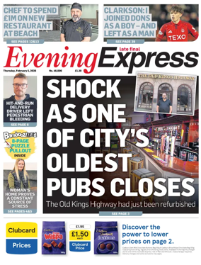 Cover of Evening Express
