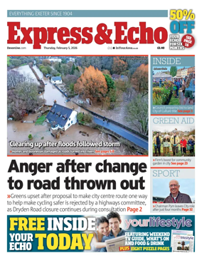 Cover of Express & Echo (City & East Devon Edition)