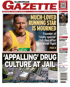 Cover of Glamorgan Gazette