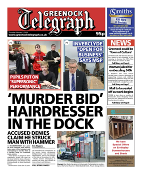Cover of Greenock Telegraph