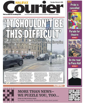 Cover of Halifax Courier