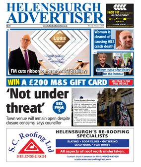 Cover of Helensburgh Advertiser
