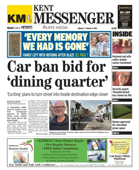 Cover of Kent Messenger Maidstone