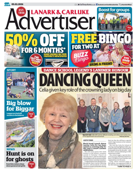 Cover of Lanark & Carluke Advertiser
