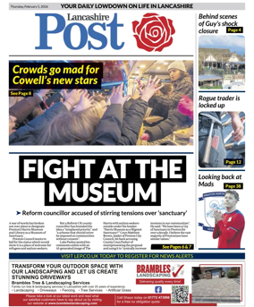 Cover of Lancashire Evening Post