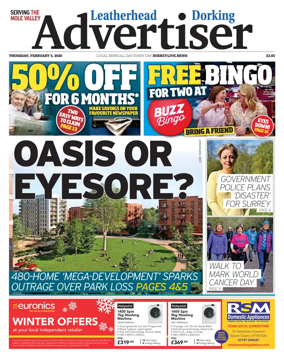 Cover of Leatherhead & Dorking Advertiser