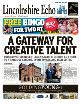 Cover of Lincolnshire Echo