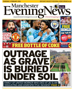 Cover of Manchester Evening News