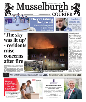 Cover of Musselburgh Courier