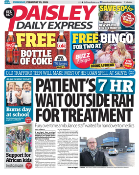 Cover of Paisley Daily Express