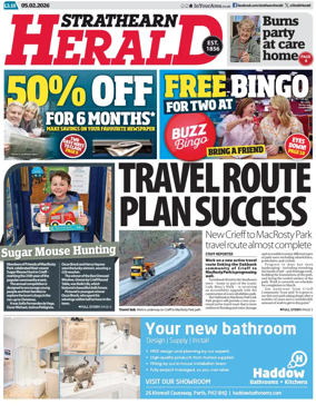 Cover of Strathearn Herald