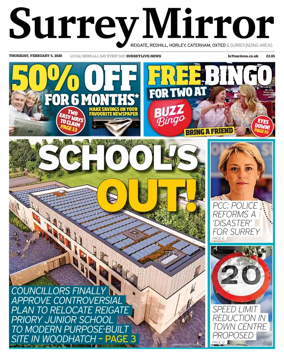 Cover of Surrey Mirror