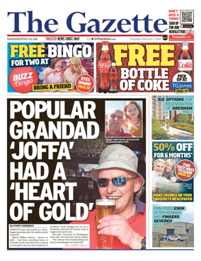 Cover of Teesside Evening Gazette