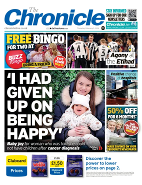 Cover of The Chronicle (South Tyneside and Durham)