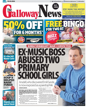Cover of The Galloway News