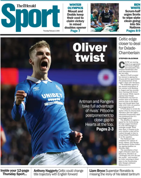 Cover of Herald Sport