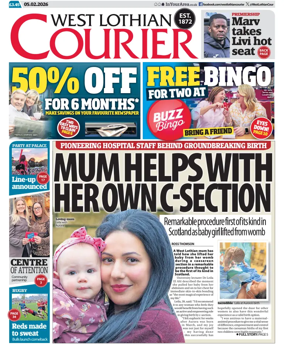 Cover of West Lothian Courier