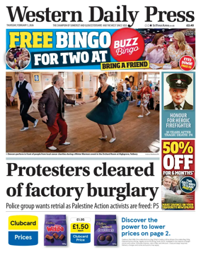 Cover of Western Daily Press