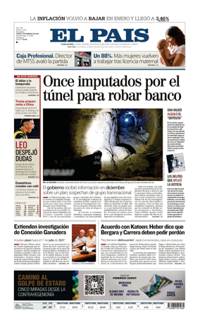 Cover of El Pais (Uruguay)