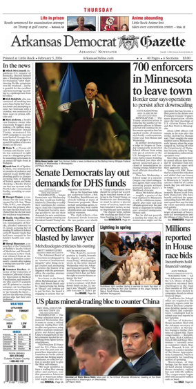 Cover of Arkansas Democrat-Gazette